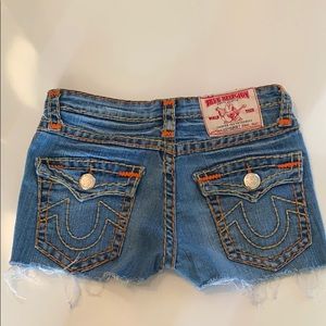 Women’s true religion shorts